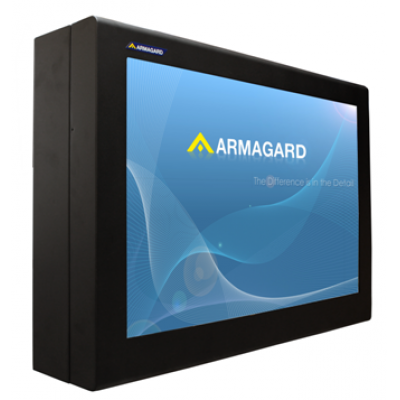 Papan signage digital luar ruang LCD dari Armagard