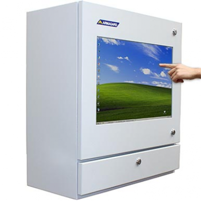 Touch Screen Industrial PC gambar utama