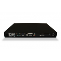 Server NTP affidabili Vista posteriore NTS-6002