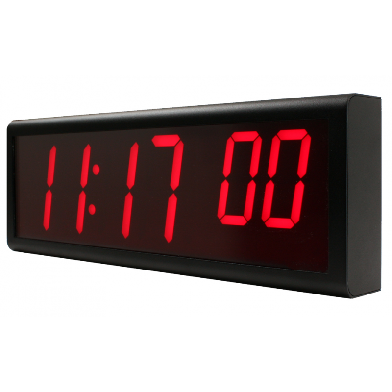 Orologi da parete digitali Ethernet sincronizzati NTP Galleon Systems Export Worldwide