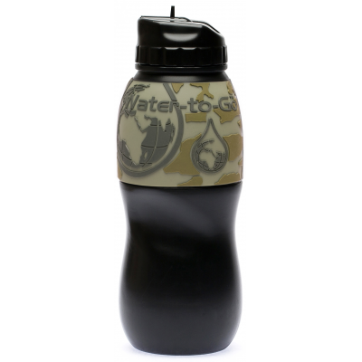 Bottiglia per il filtro dell'acqua backpacking Water to Go