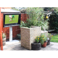 relax with the outdoor TV for patios