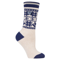 Warme sokken met patroon van de fabrikant van thermische sokken.