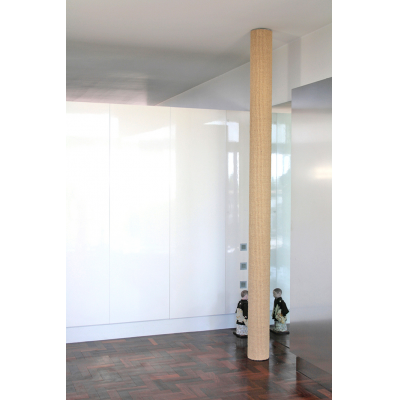 Polecat is een kamer-tot-plafond kattenpost voor indoor cat climbing