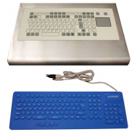 vaskbare tastaturalternativer integrert eller frittstående