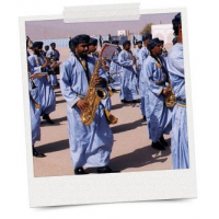 BBICO marching band instrumenter for seremonielle hendelser