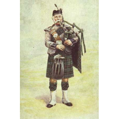 Bagpipe beslutningstakere som Peter Henderson (1851-1903) er en del av den rike historien om militære bagpipes