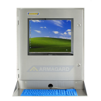 Wodoodporna szafa komputerowa firmy Armagard