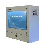 Przemysłowa stacja robocza komputerowa firmy Armagard