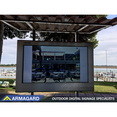 O gabinete de LCD de aço inoxidável da Armagard será exibido no ISE Amsterdam.